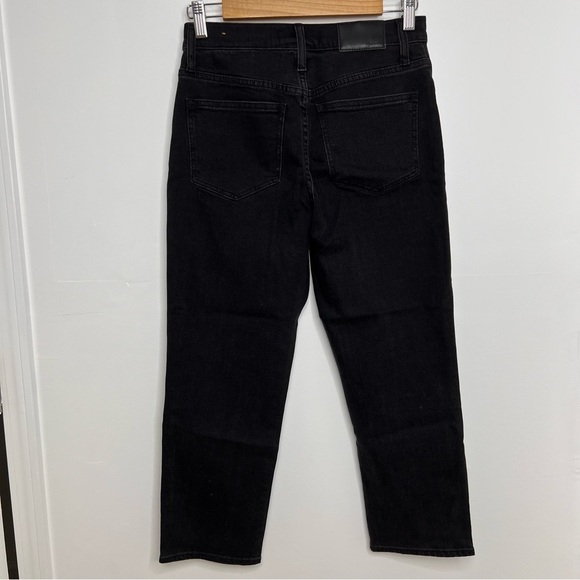 MADEWELL Black Classic Straight Jeans - Picture 4 of 6